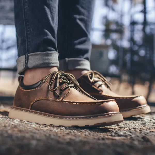 Luxury Pig Suede Sneakers for Men - High-Quality Design - Image 2