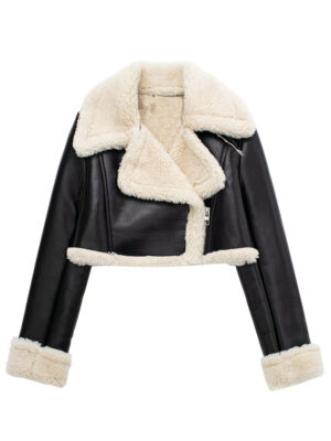 Willshela Vintage Zipper Jacket – Chic & Timeless