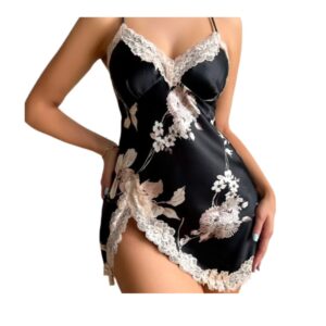 Elegant Ice Silk Slip Dress – Light & Sexy Sleepwear