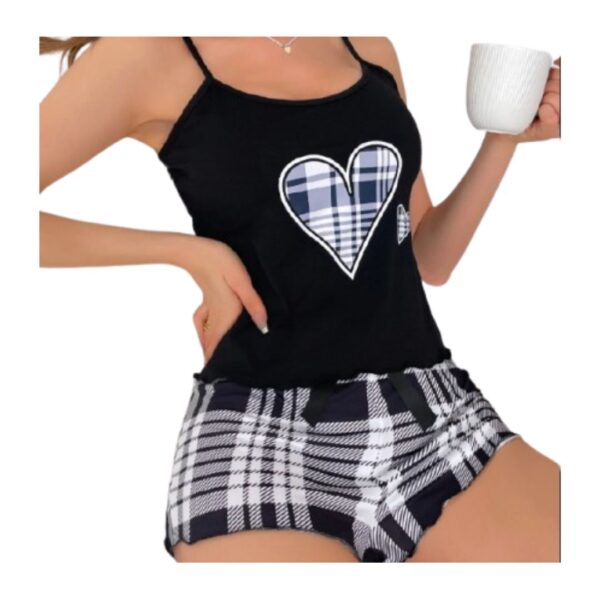 Women's Plaid Pajama Set - Stylish & Comfy Sleepwear
